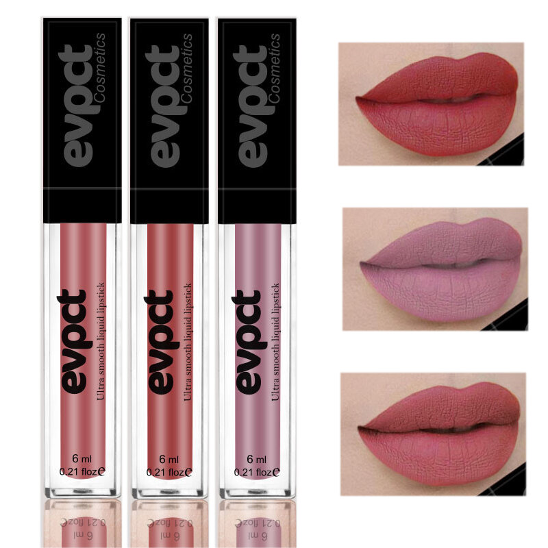 

20 Colors Liquid Lipstick Metal Glitter Lip Gloss Nude Matte Long-Lasting Lipgloss Lip Makeup Beauty, 02;04;05;06;12;13;14;15;17;18;19;20;01