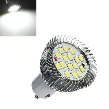

GU10 E27 Spot Light 16 SMD LED 5630 Lamp 7W Energy Saving Bulb White 85-265V