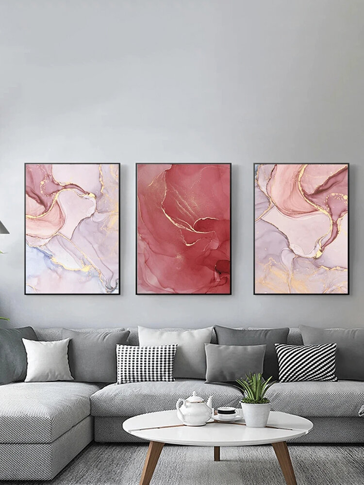 

1/3Pcs Abstract Painting Canvas Unframed Wall Art Picture Home Decorate Living Room