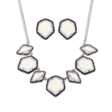 

JASSY® Statement Crystal Jewelry Set