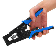 Profession Crimp Tool Kit RG59/58/6 Coax Crimping Connectors
