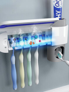 2 in 1 UV Light Ultraviolet Toothbrush Sterilizer Bathroom-145781