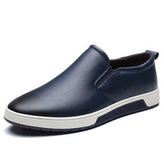 Men Large Size Vintage Slip-ons Loafers-145687