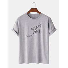 Letter Printed Light Casual T-shirts