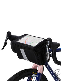 حقيبة دراجة Mountain bBike Front Beam Bag هاتف Bag Riding هاتف Bag Outdoor Tools
