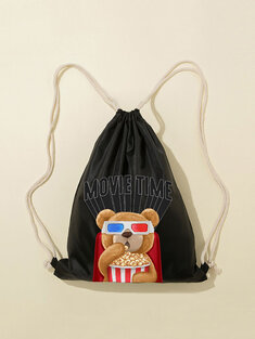 Movie Bear Drawstring Backpack-26463