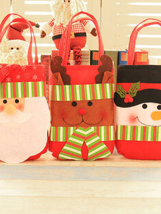 Non-woven Fabrics Christmas Handbag