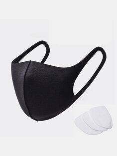 3Pcs Disposable Mask Inner Pad PM2.5 Filter Cotton Pad