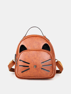 Women Crossbody Bag Cat Pattern Handbag