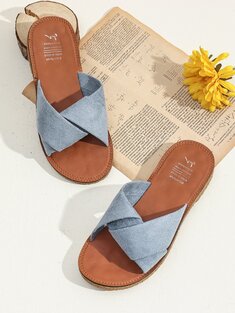 Suede Casual  Outdoor Slippers