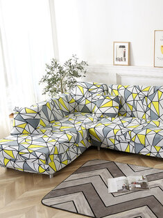 غطاء أريكة مطاطي من KCASA غطاء كرسي بذراعين لغرفة المعيشة 1/2/3/4 أغطية كرسي المقعد المنزل