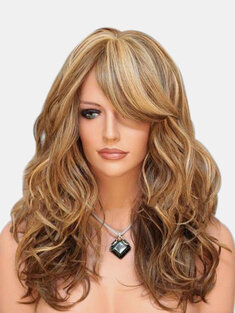 Long Wave Fluffy Synthetic Wig