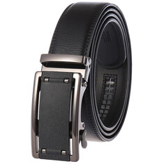 New Men's Two-layer Leather Belt Business Belt Automatic Buckle Belt Explosion Models LY36-7788-1