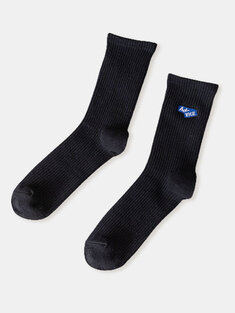 JASSY 1 Pair Men's Cotton Sweat Absorbent Breathable Sports Tube Socks
