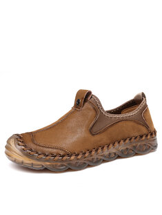 Men Anti-collision Leather Shoes-145702