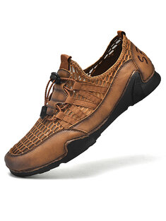 Men Mesh Splicing Breathable Outdoor Non Slip Casual Shoes-142283