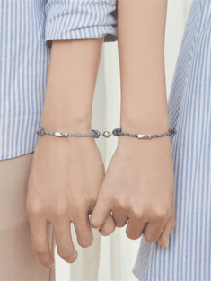2Pcs Magnetic Couple Bracelets