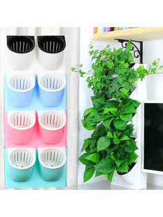 Stackable Wall Hanging Flower Pot 