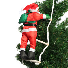Climbing Santa With Rope Ladder