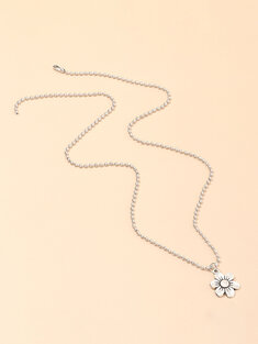 Stereoscopic Flower Necklace