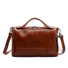 Women Pu Leather Large Capacity Handbag -25254