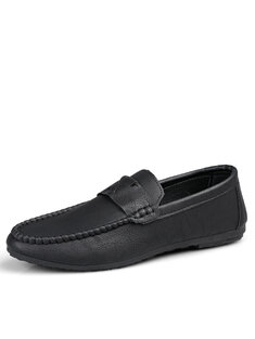 Men Classic Comfort Soft Loafers Slip On Casual Driving Shoes-142267