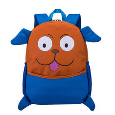 Kids Cute Animal Rubber Backpack Cartoon Schoolbag Retro Shoulder Bag