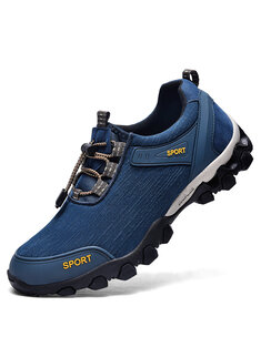 Men Outdoor Waterproof Hiking Sneakers