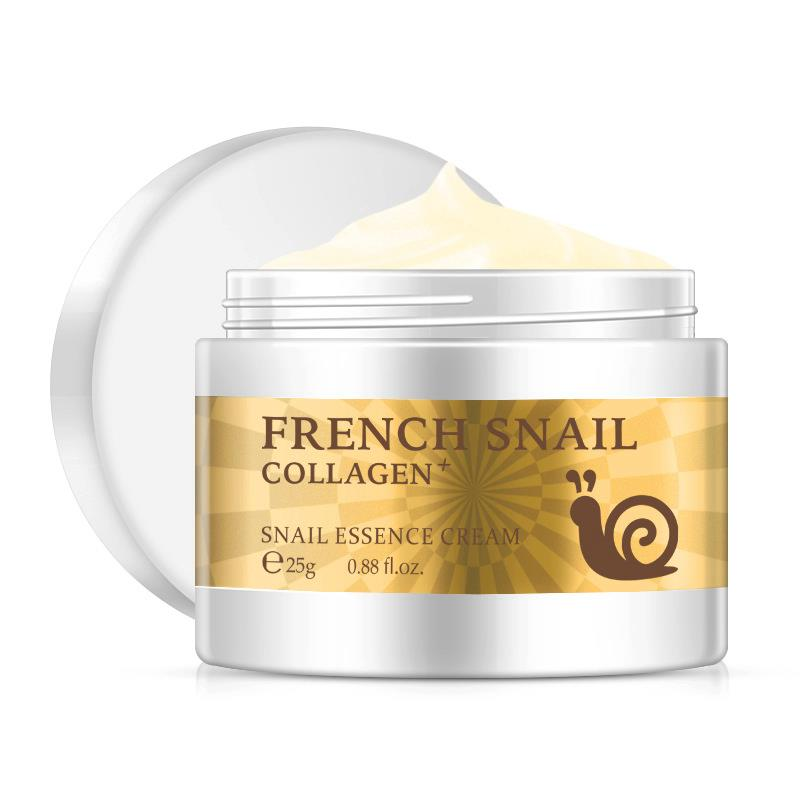 Snail Face Cream Hyaluronic Acid Moisturizing Anti Wrinkle Aging Nourishing Collagen Serum Cream