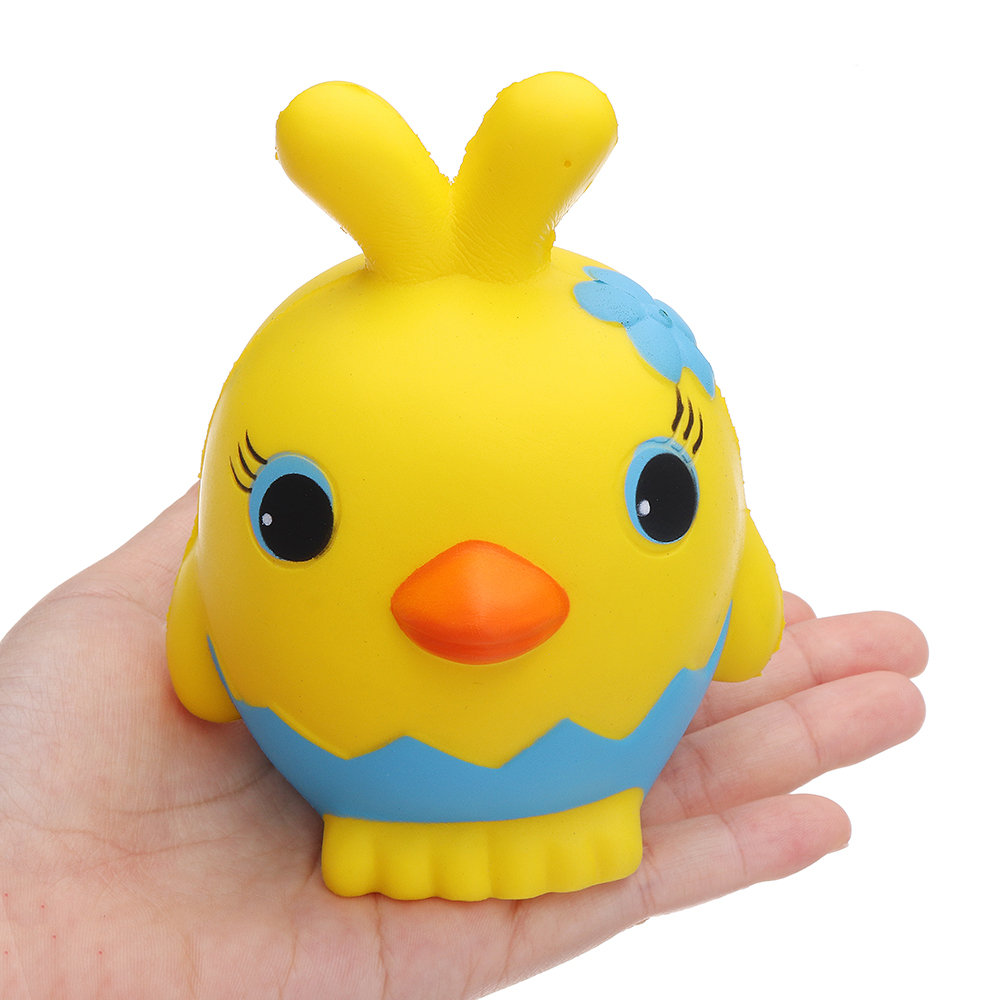 Raccolta regalo del giocattolo profumato lento lento giallo Chick Squishy