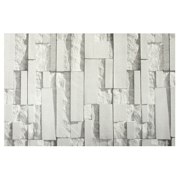 Brick Pattern 3D Textured Non-woven Wallpaper Sticker Background Home Decoration