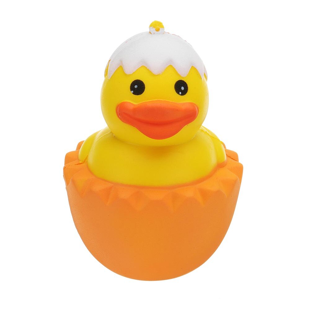 Cartoon Yellow Duck Squishy Slow Rising With Packaging Collection Gift Soft Toy