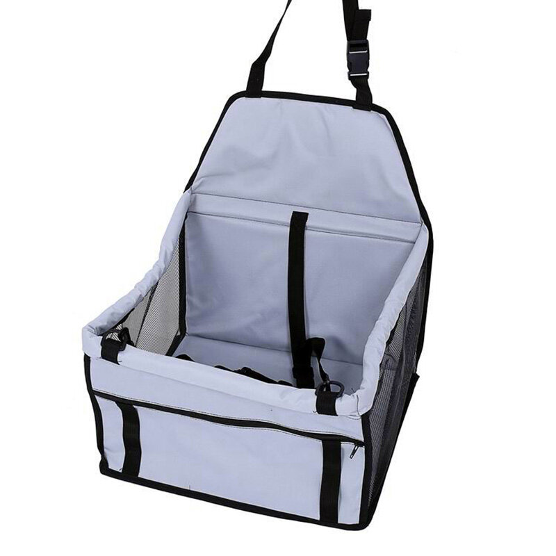 Pure Color Portable Foldable Pet Safety Travel Car Safe Pet Cat Dog Front Seat Bag