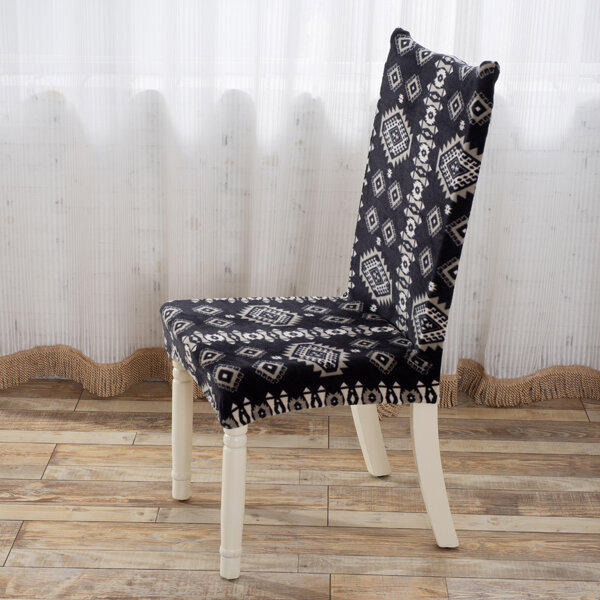 Plush Thicken Antifouling Elastic Stretch Spandex Chair Seat Cover Party Dining Room Wedding Decor