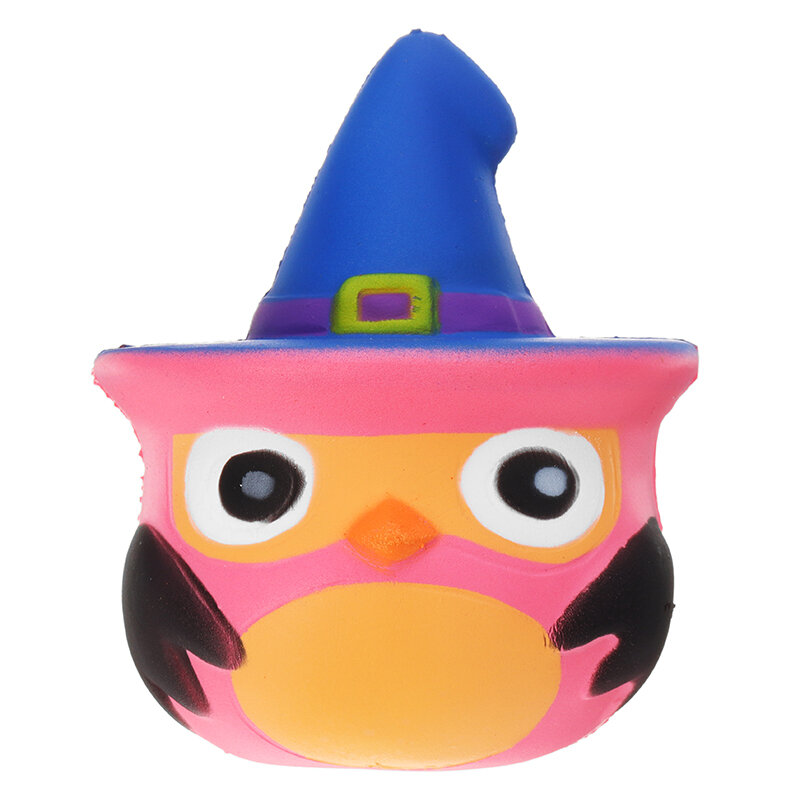 Squishy Pumpkin Bird Giocattolo a crescita lenta Regalo divertente per bambini Decorazione per feste Ciondolo per telefono