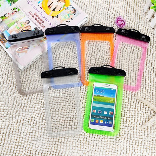 

Cellphone Waterproof Cover, Red;green;blue;black;transparent