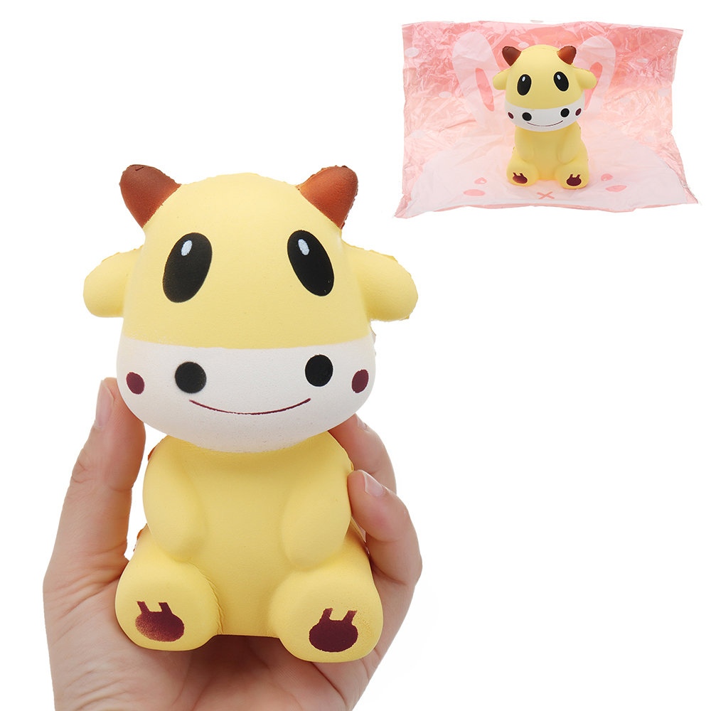 Kawaii Calf Squishy Slow Rising Collection Gift Soft Toy With Packaging 
