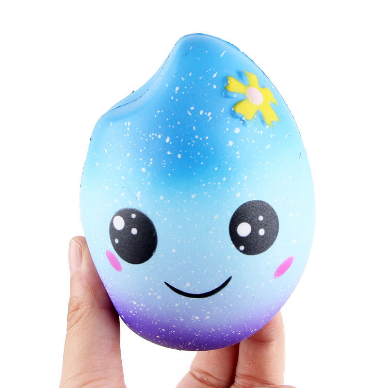 Galaxy Rice Squishy Soft Slow Rising With Packaging Collection Gift Toy