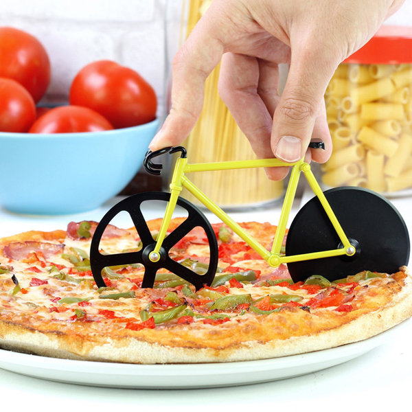 

Honana CF-BW03 Bicycle Pizza Cutter, Red