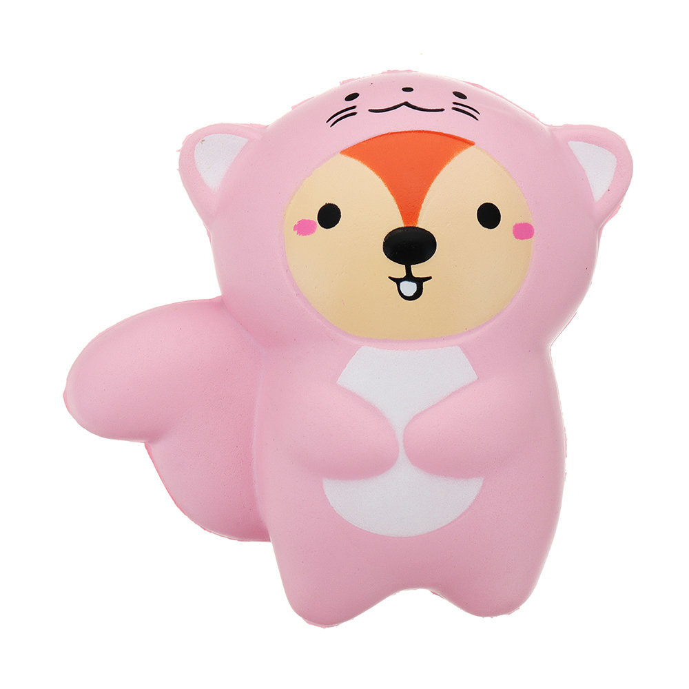 Kawaii Tail Bear Squishy Slow Rising With Packaging Collection Gift Soft Toy