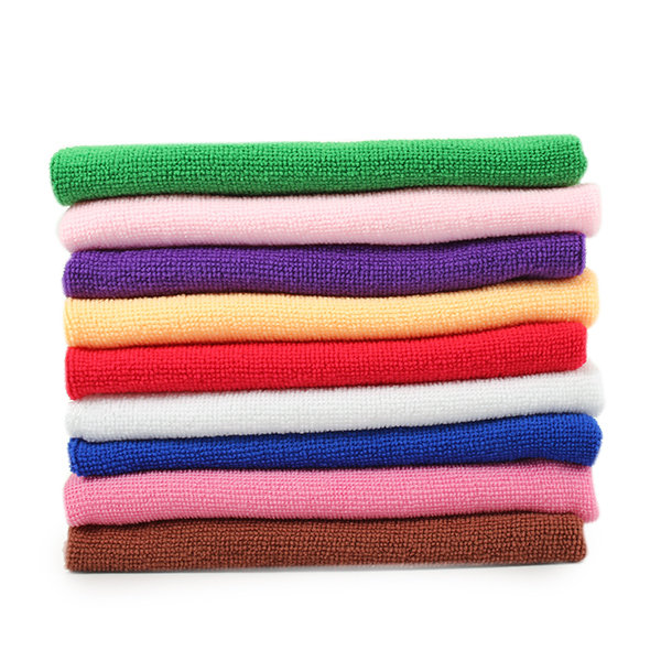 

9pcs 9 Color Microfiber Soft Absorbent Wash Towels Car Auto Care Screen Window Cleaning Cloth