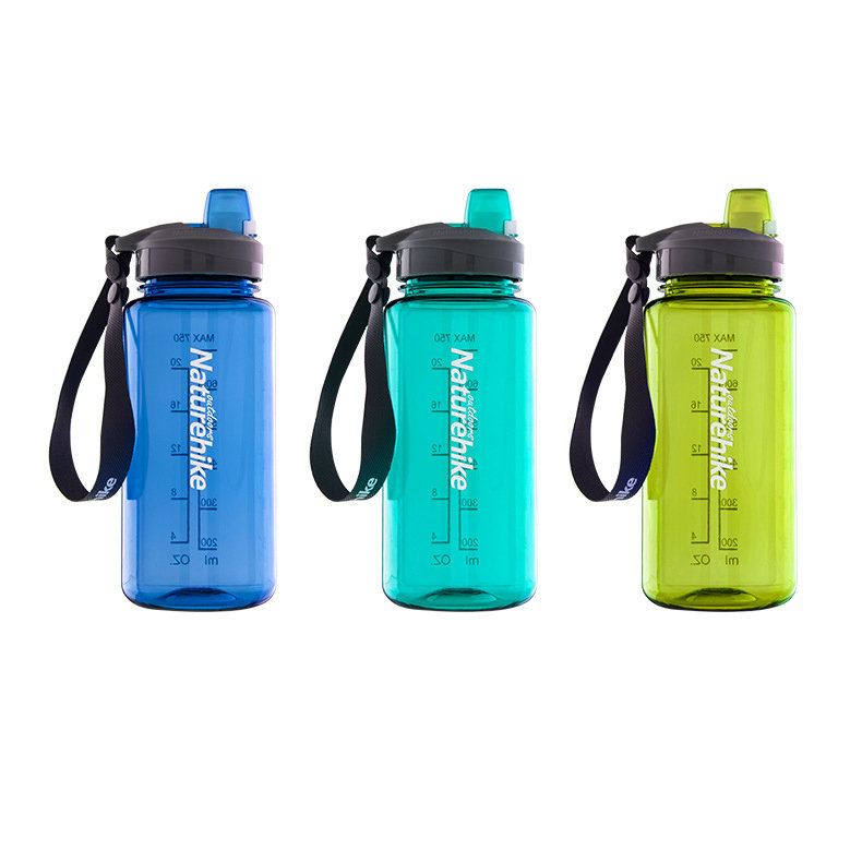 

Naturehike   Water Bottle Portable Sports Travel BPA Free Drinking Kettle NH17S010-B, Sky blue;navy;green