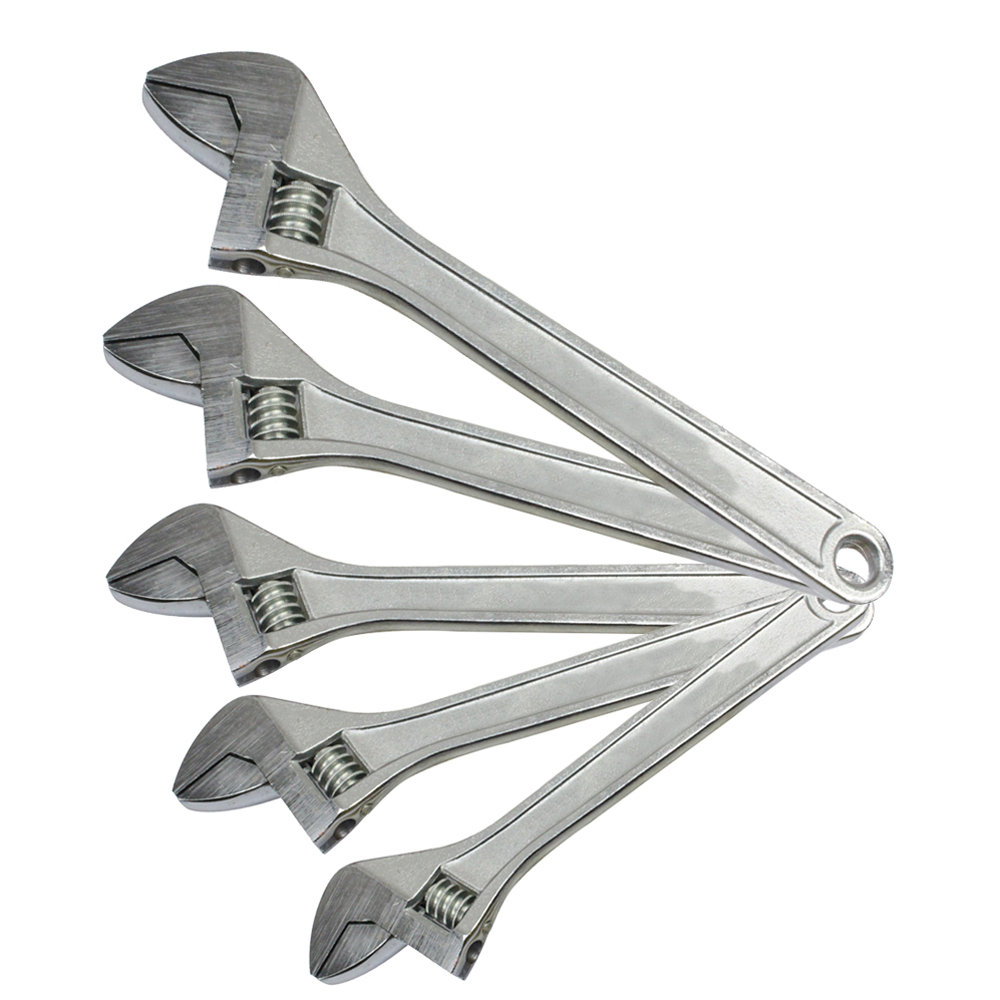 4inch/6inch/8inch/10inch/12inch Adjustable Wrench Monkey Wrench Steel Spanner Car Spanner Tool Hand 