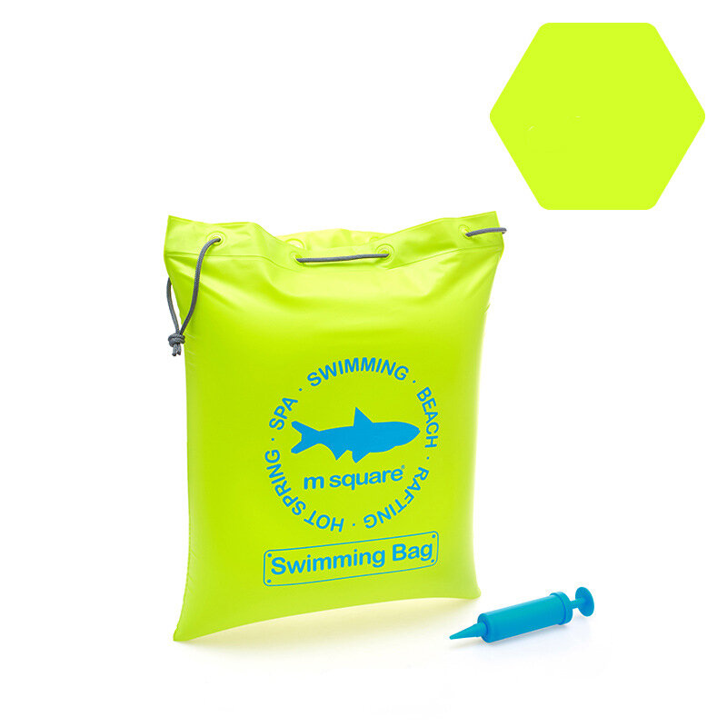 Honana WX-P8 Outdoor Travel imperméable à l'eau gonflable Air Coussin Pad Pillow Beach Bag Storage Organizer
