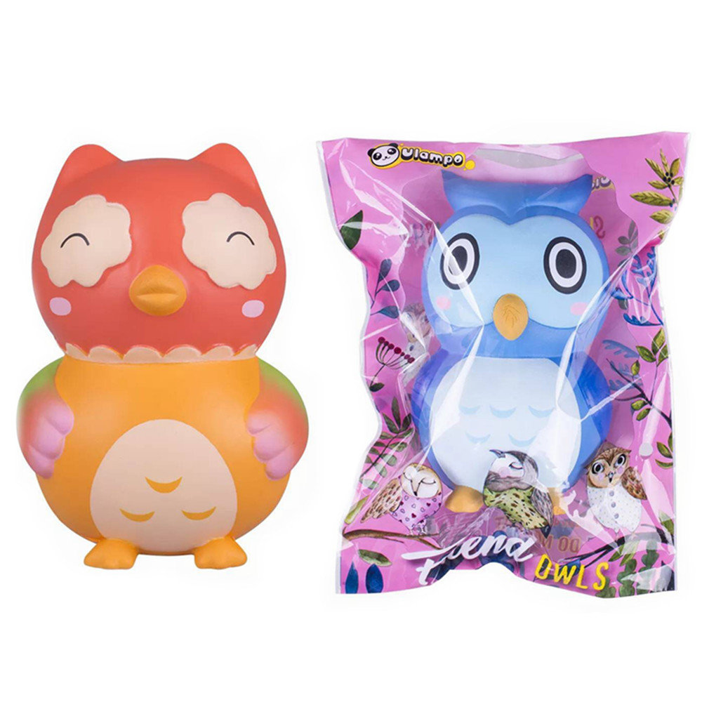 Owl Squishy Slow Rising Collection Gift With Packaging 