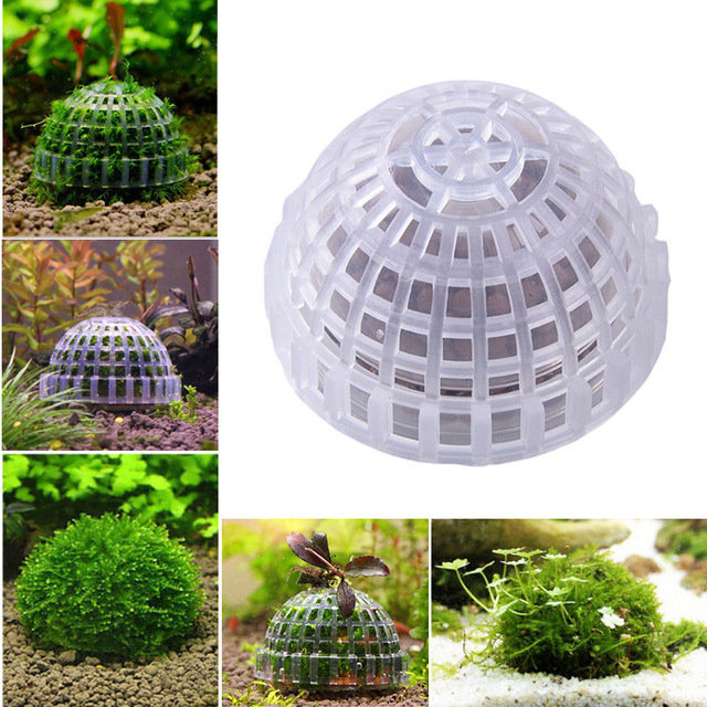 Mineral Stone Suspended Float Bio Moss Ball For Aquarium Decorations Crystal Plant Cultivation House