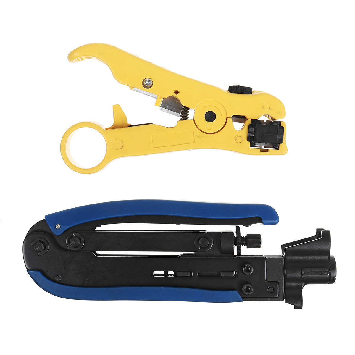 Coax Wire Cable Stripper Cutter Hand Tool For Connectors Aerial Coaxial Plugs 