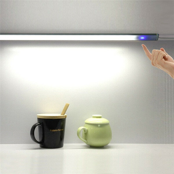 

6W LED USB Touch Sensor Dimmable LED Bar Lamp For Bedroom Cabinet DC 5V, Warm white;white