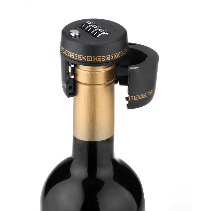 

Creative Wine Whiskey Red Wine Stopper with Password Kitchen Tools