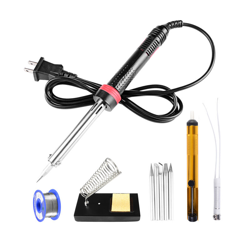 

60W Electronic Solder Iron Tools Kit PC PCB Digital Soldering Iron Welding Tool with Light Heat Pencil